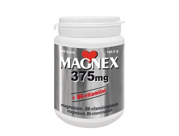 Витамины с магнием Magnex 375 mg + B6 180 таблеток