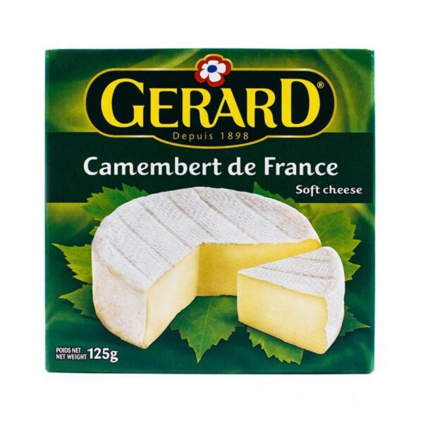 Сыр Камамбер Жерар Gerard de France с белой плесенью 125г