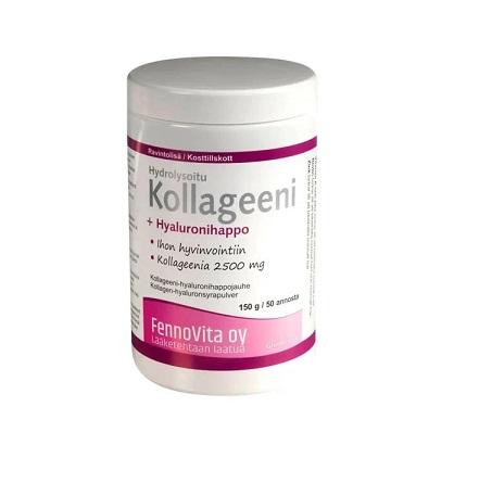Fennovita Collagen Коллаген+ гиалуроновая кислота 2500 мг 150 г