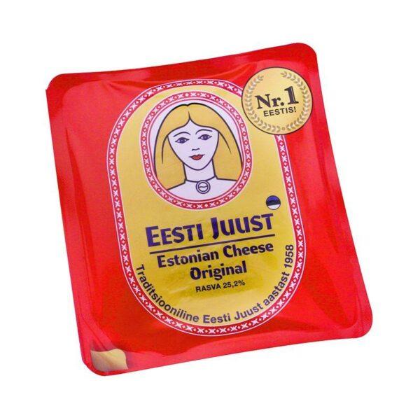 Эстонский сыр Eesti juust с девочкой нарезка 200 г