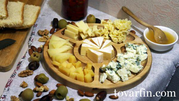 Сырная тарелка к белому вину