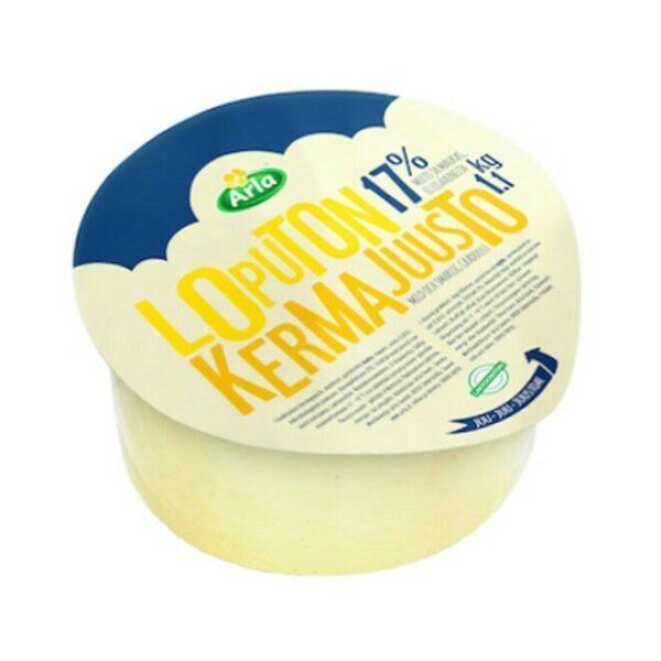Сыр  Arla Loputon KermaJuusto 1.1 kg Лопутон 17% без лактозы