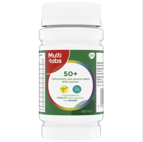 Витамины Multitabs Мультитабс 50+ (100 таб)