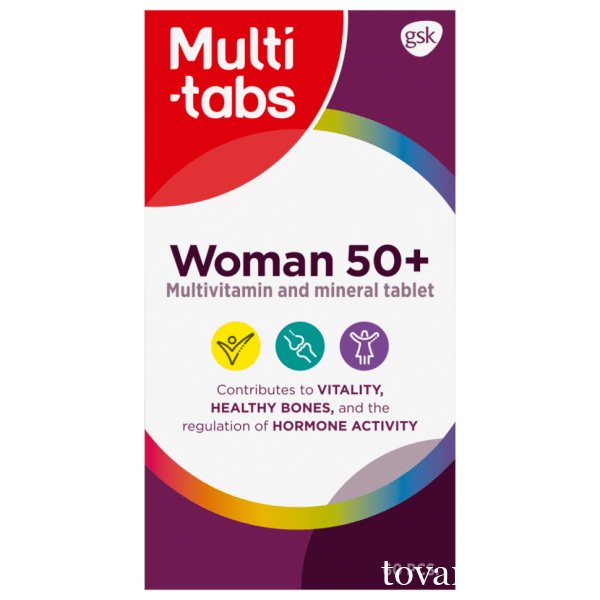 Витаминно-минеральный комплекс Multitabs для женщин 50+ 60 шт